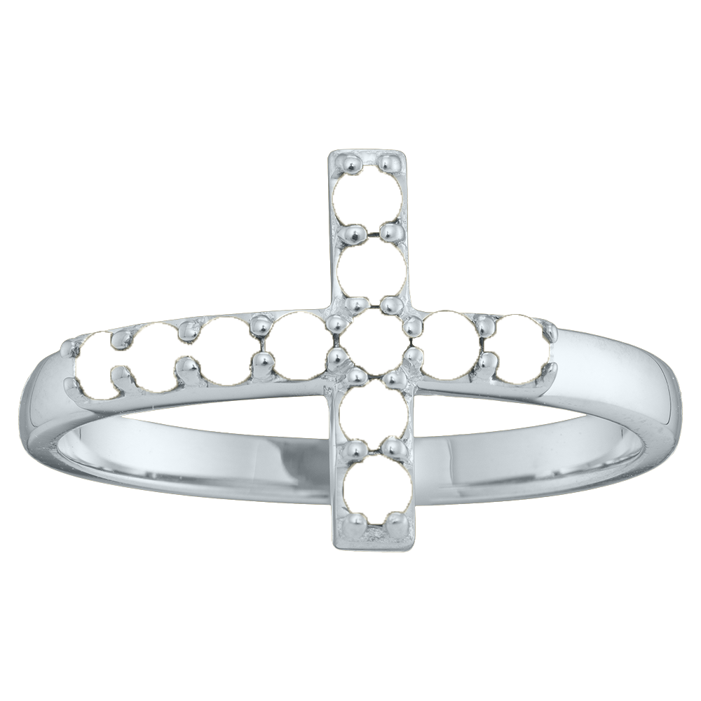 Mothers birthstone crossover ring sales